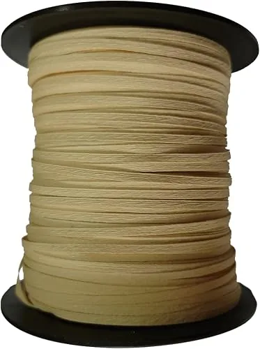 Cotton Flechtband mit Aramithfaden - 250m Rolle, Breite 2,0mm - Ersatz für Stuhlflechtrohr
