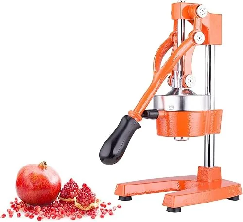 CO-Z Manuelle Zitruspresse, robust mit konischer & flacher Druckplatte, professionelle Zitronenpresse für Orangen, Pomelos, Limetten, Zitronen, spülmaschinengeeignet